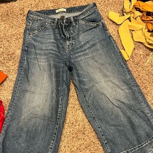 madewell crop wide leg jeans!!!!